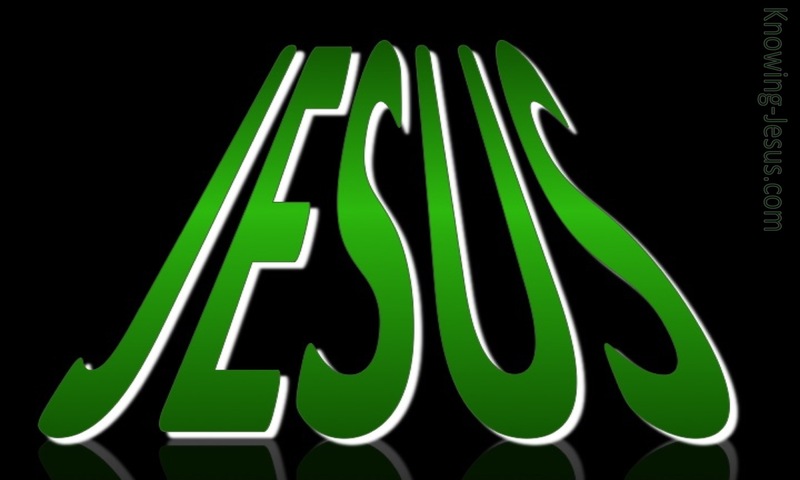 JESUS  (green)